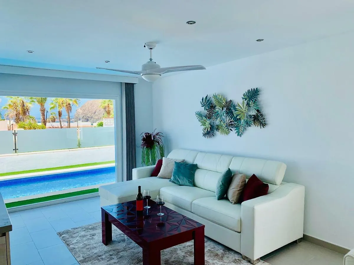 Luxurious 5* Villa - 300M2 - Private Heated Pool - Garage - Wifi 滨海帕尔姆